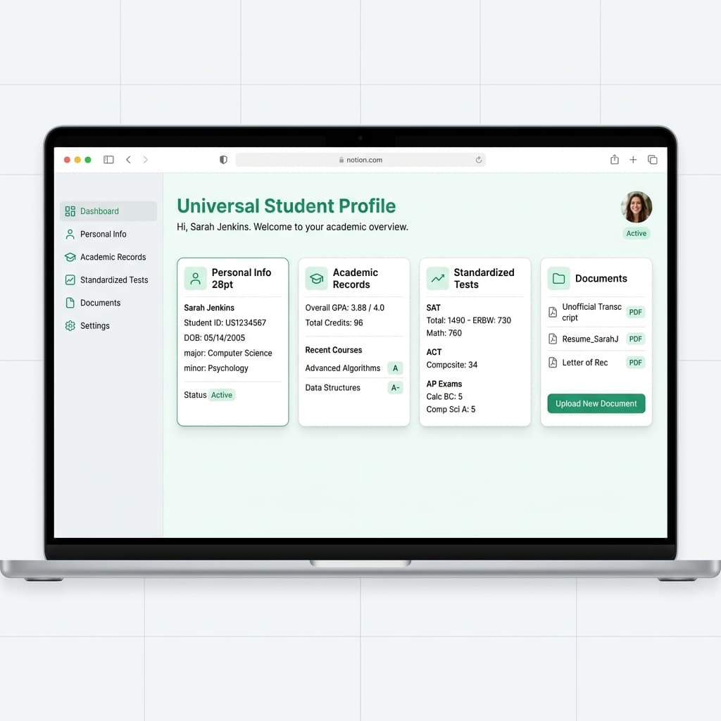 Universal Profile Mockup